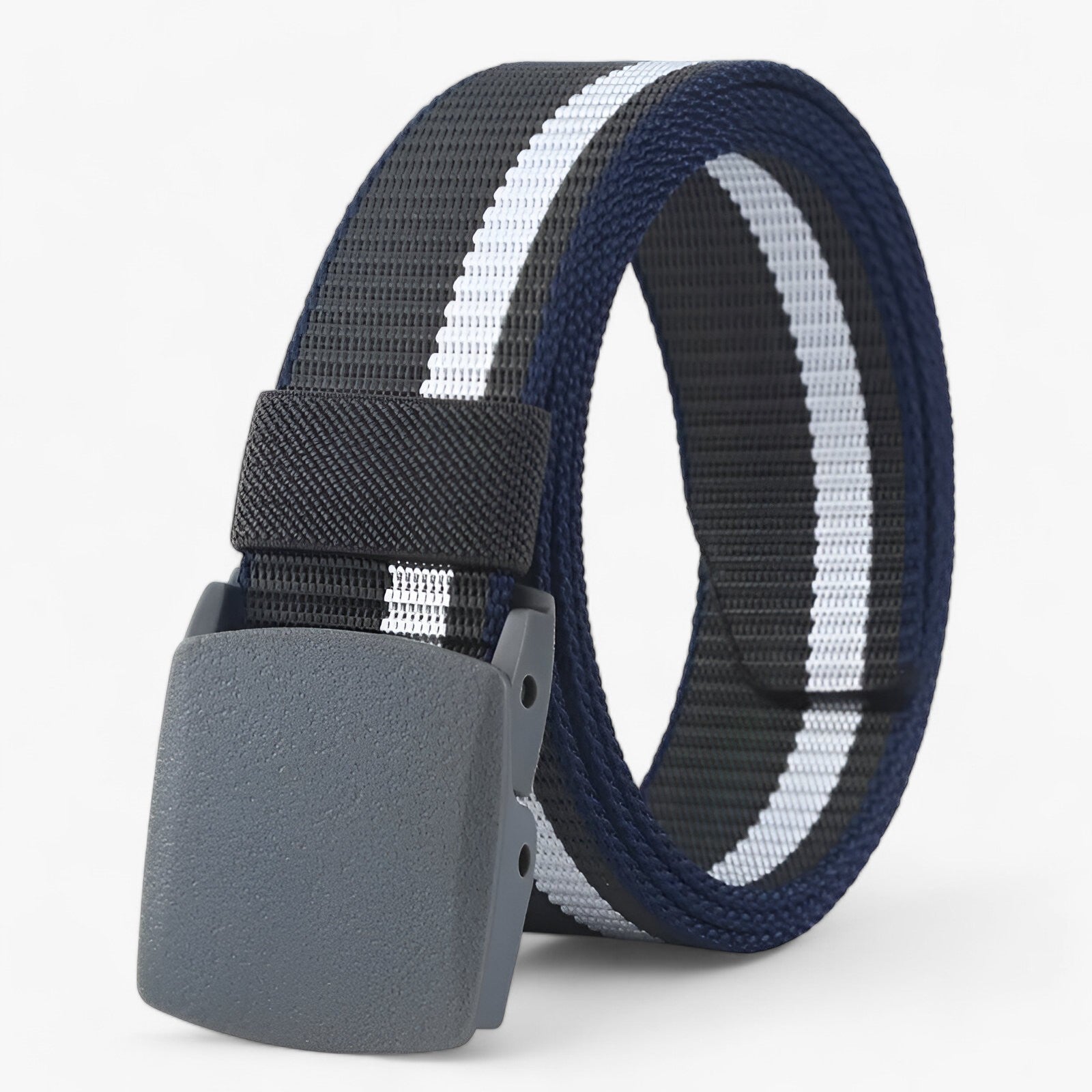 bags : Hybride Nylon Reisriem Heren - Blauw Zwart in Blauw zwart van Pantino