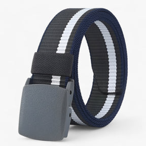 bags : Hybride Nylon Reisriem Heren - Blauw Zwart in Blauw zwart van Pantino