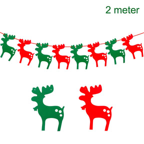 home & garden : VrolijkBanner - Kerstbannerslinger - Voeg een Feestelijk Tintje Toe aan Uw Huis in 5 van Pantino