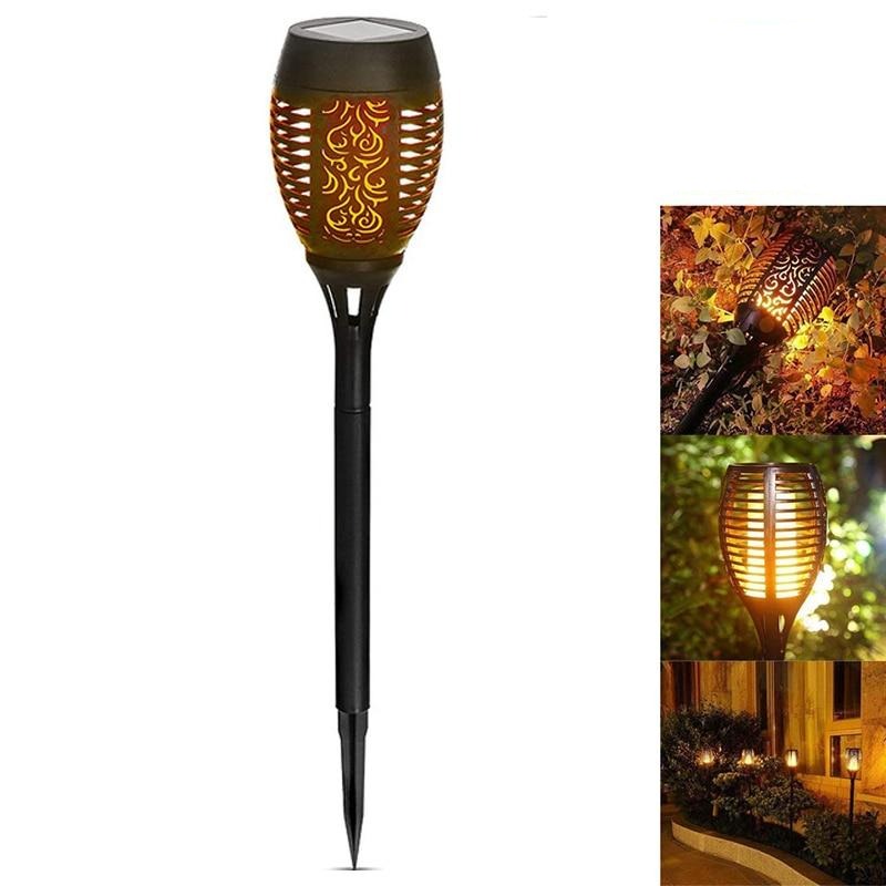 outdoor equipment : Flikkerende Vlam Solar Fakkels - Sfeerverlichting Tuin Feest - Solar LED in van Pantino