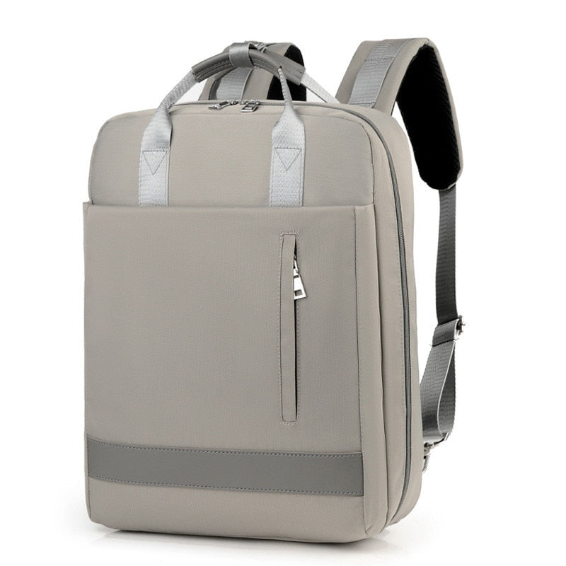 bags : Diefstal Rugzak - Beige in Grijs van Pantino