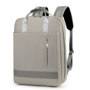 bags : Diefstal Rugzak - Beige in Grijs van Pantino