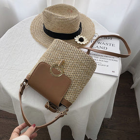 bags : Dames Handtas Polyester - Bruin in van Pantino