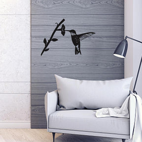 home & garden : Metalen Vogel Silhouet - Tuin Kunst Decoratie - Metaal in van Pantino