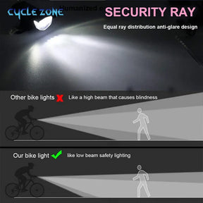 Verlichting : NightGuide - Oplaadbare Fietslamp in van Pantino