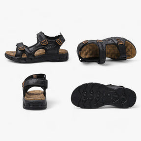 Sandals : Orthopedische Sandalen Heren - Comfort en Ondersteuning voor Je Voeten Zwart in van Pantino