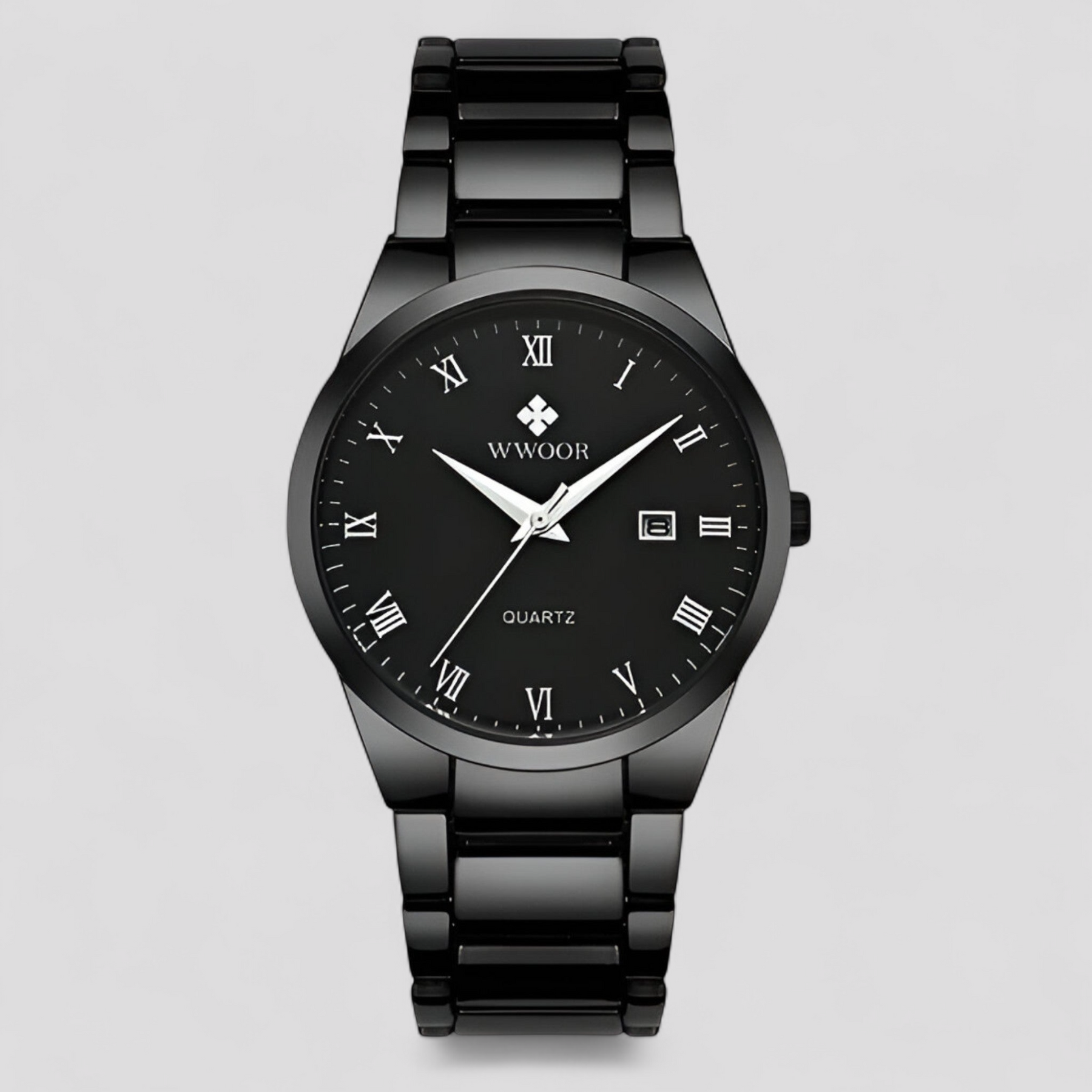 watches : Horloge Goud Goud met Doos - Elegant Quartzhorloge in Zwart zwart met doos van Pantino