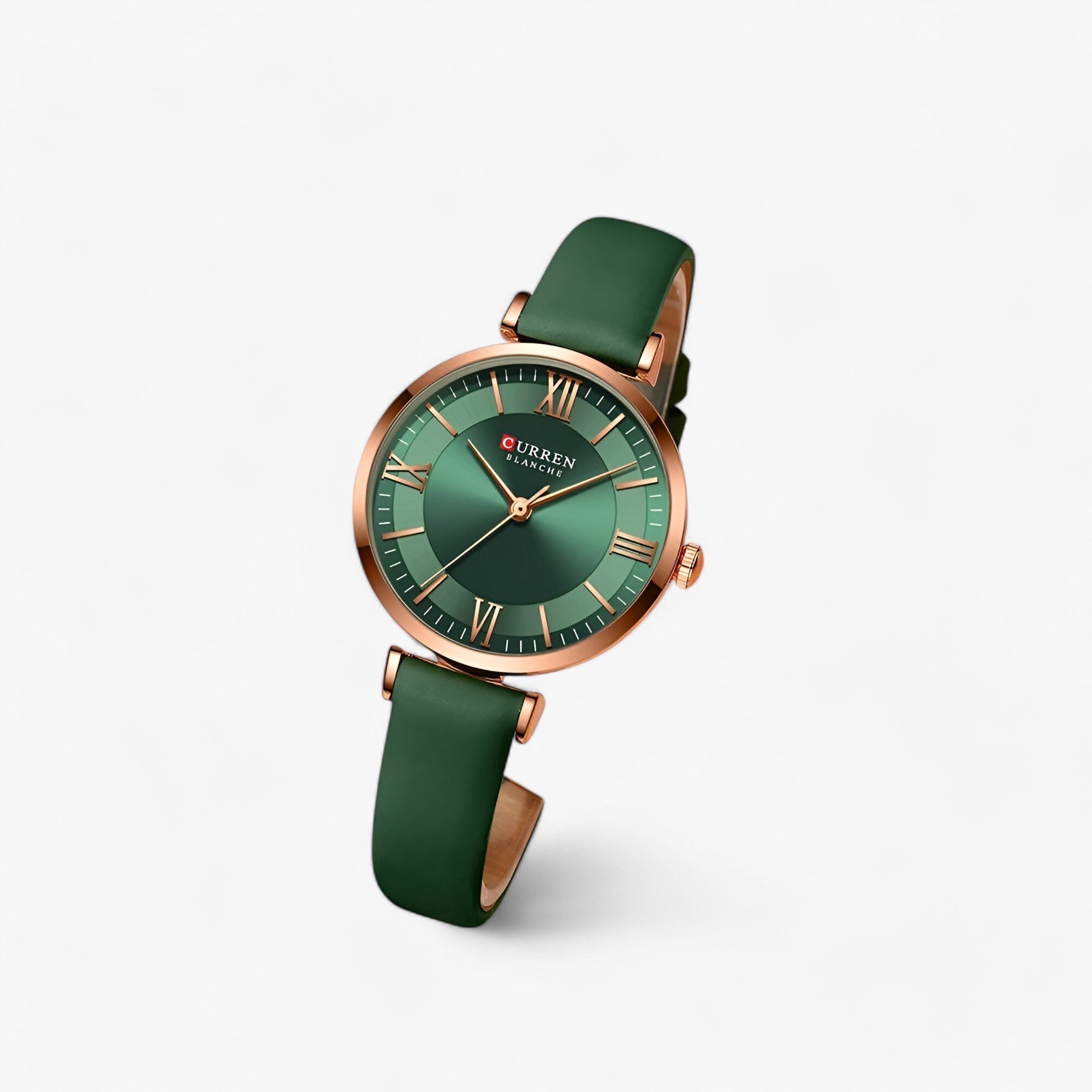 watches : Luxe Horloge voor Vrouwen Dames - Elegante Quartz Ontwerp - Groen in van Pantino