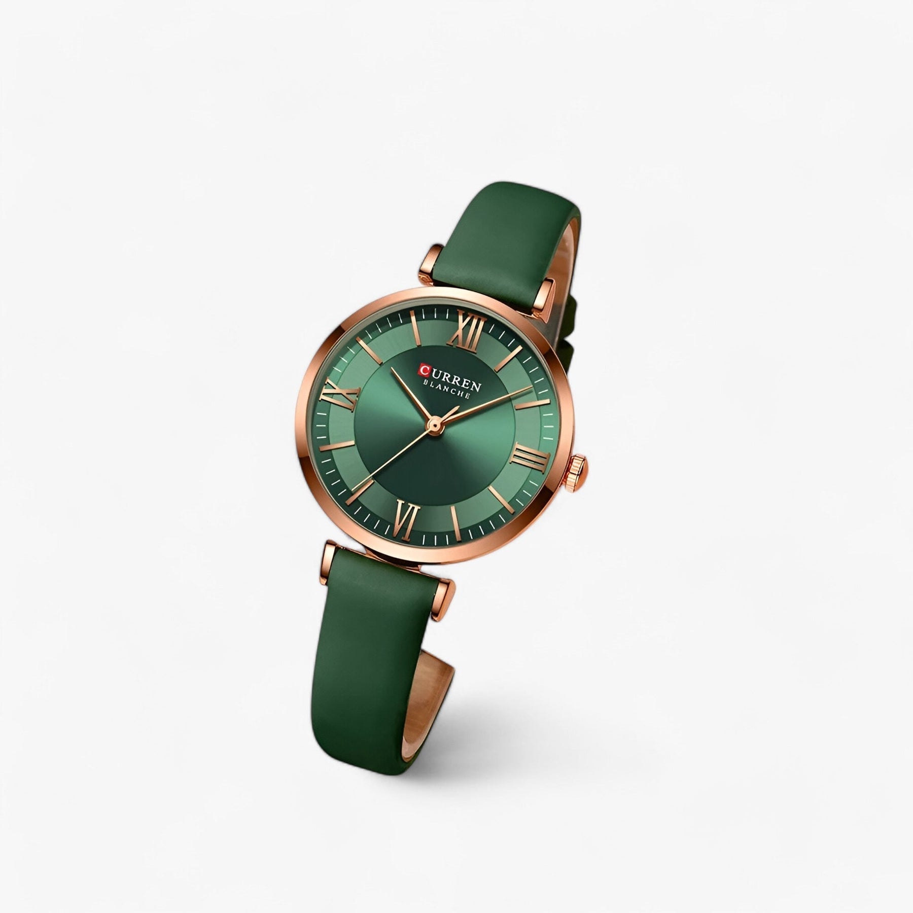 watches : Luxe Horloge voor Vrouwen Dames - Elegante Quartz Ontwerp - Groen in van Pantino
