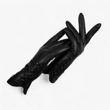 Handschuhe Rot - Luxuriöses Leder für Kalte Tage