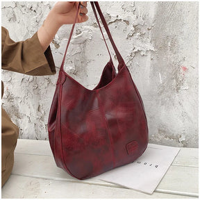 bags : Miranda Handbag coffee - Tas in red van Pantino
