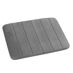 home & garden : Memory Foam Badmat - Zilver Grijs in van Pantino