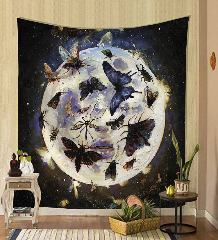 home & garden : Fantasie Wandtapijt 95x73 cm in 95x73 cm HTH04 van Pantino
