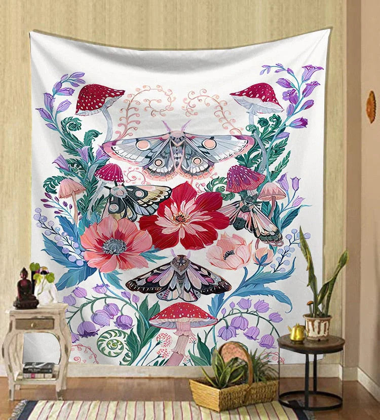 home & garden : Fantasie Wandtapijt 95x73 cm in 95x73 cm HTH07 van Pantino