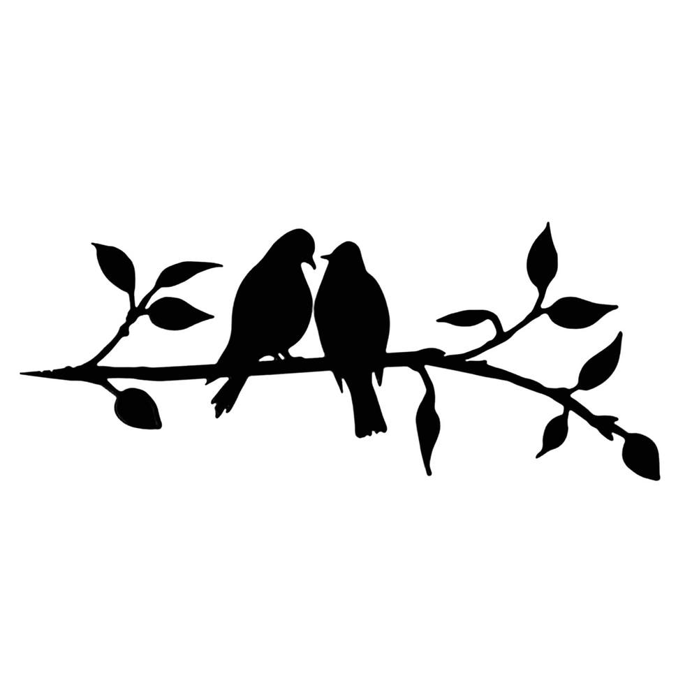 home & garden : Metalen Vogel Silhouet - Tuin Kunst Decoratie - Metaal in Samenduo van Pantino