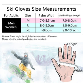 outdoor equipment : FrostGuard - Waterdichte Skihandschoenen - Touchscreen & Thermische Warmte in van Pantino