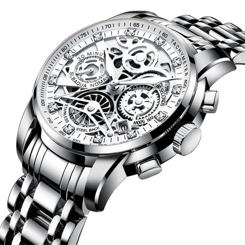 watches : Horloge Heren Zilver - Cap Watch in van Pantino
