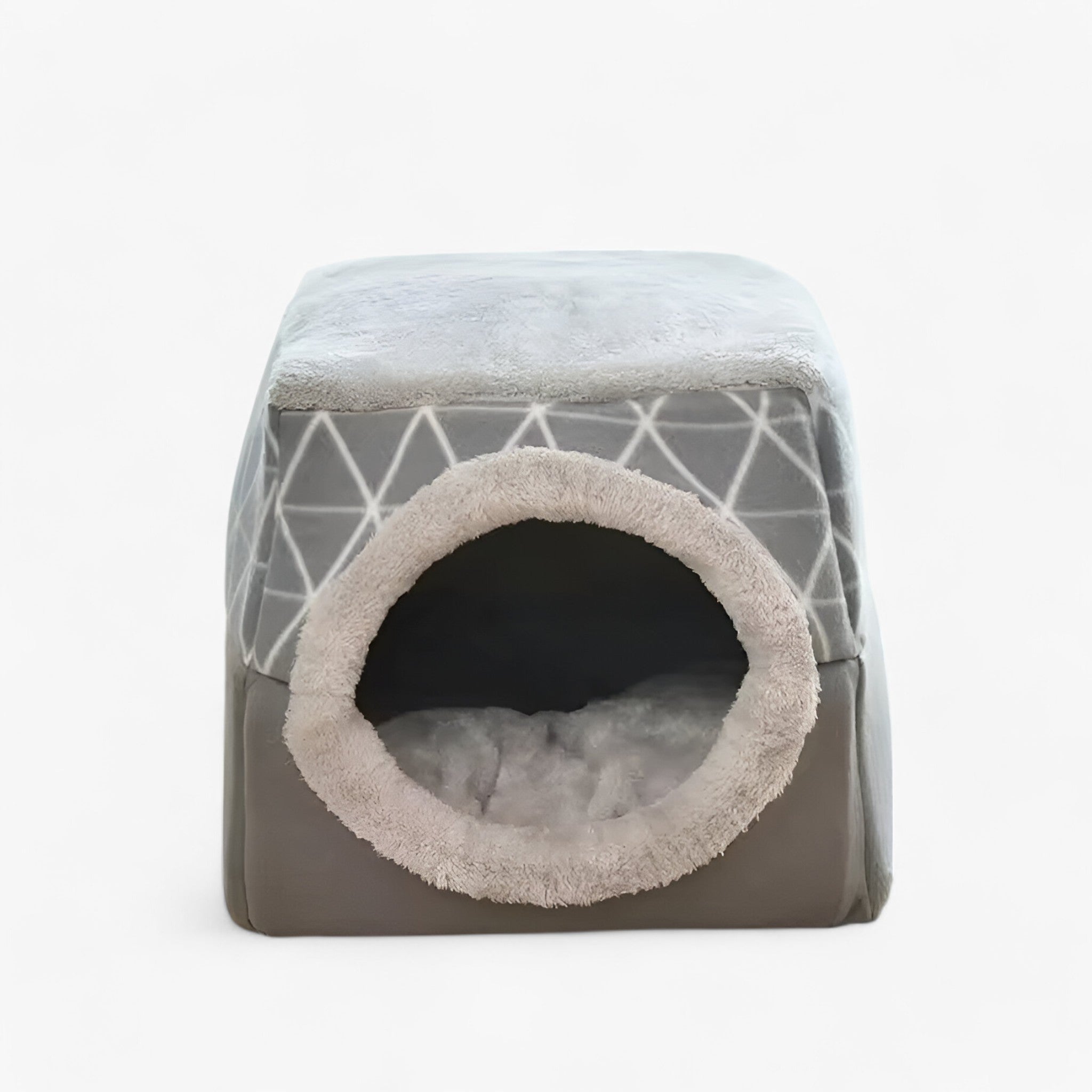 pets : Multifunctioneel Warm Huisdierbed - Zwart in Grijs van Pantino