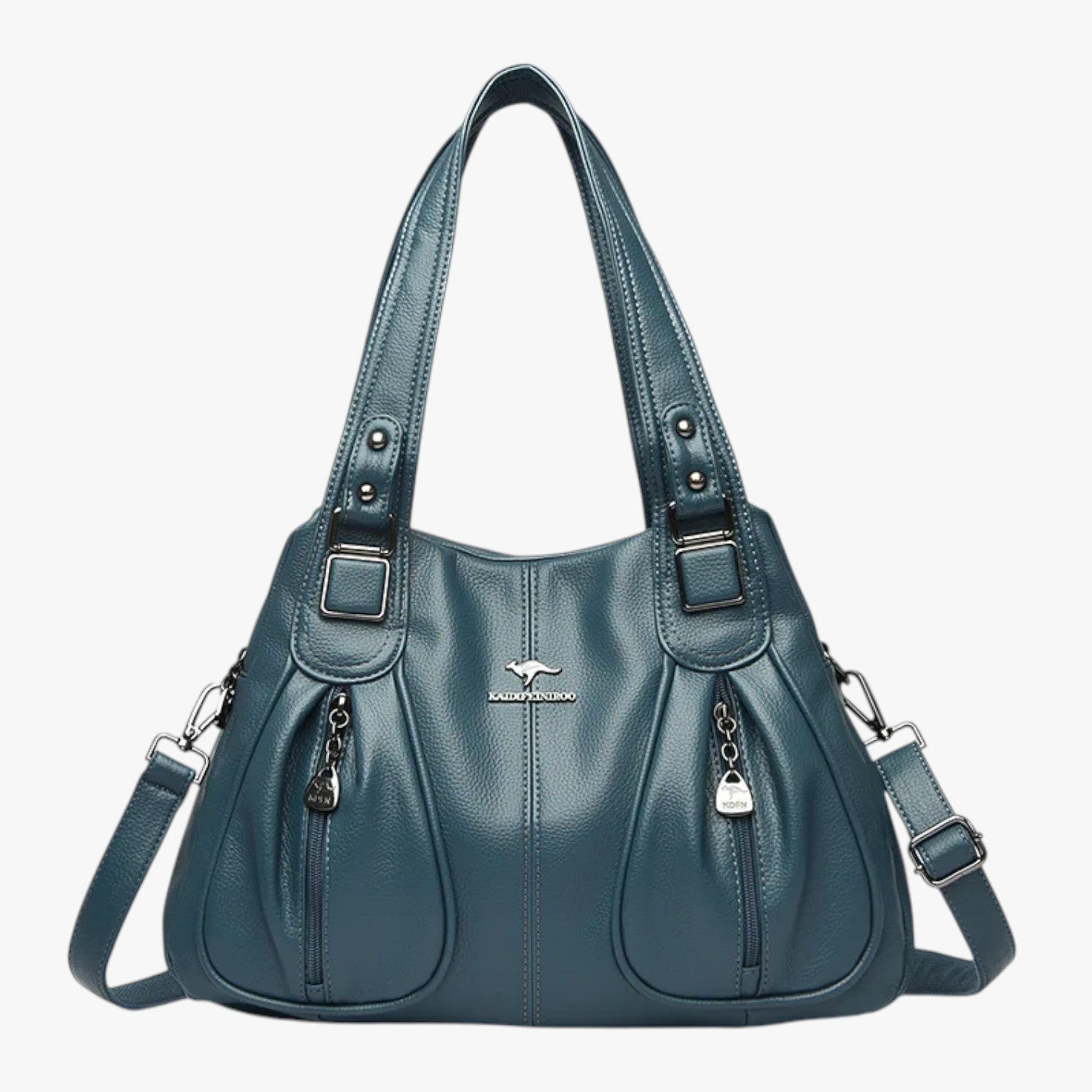 Dagelijkse elegantie - De leren schoudertas die elke look verrijkt Dames