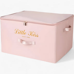 home & garden : Organizer met Grote Capaciteit - Stoffen Mand voor Kleding en Dekens - Roze in van Pantino