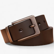 Men's Belt : Riem Heren Zwart - Stijlvolle Leren Forenzenriem Leer in zwart van Pantino