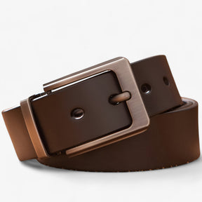 Men's Belt : Riem Heren Zwart - Stijlvolle Leren Forenzenriem Leer in zwart van Pantino