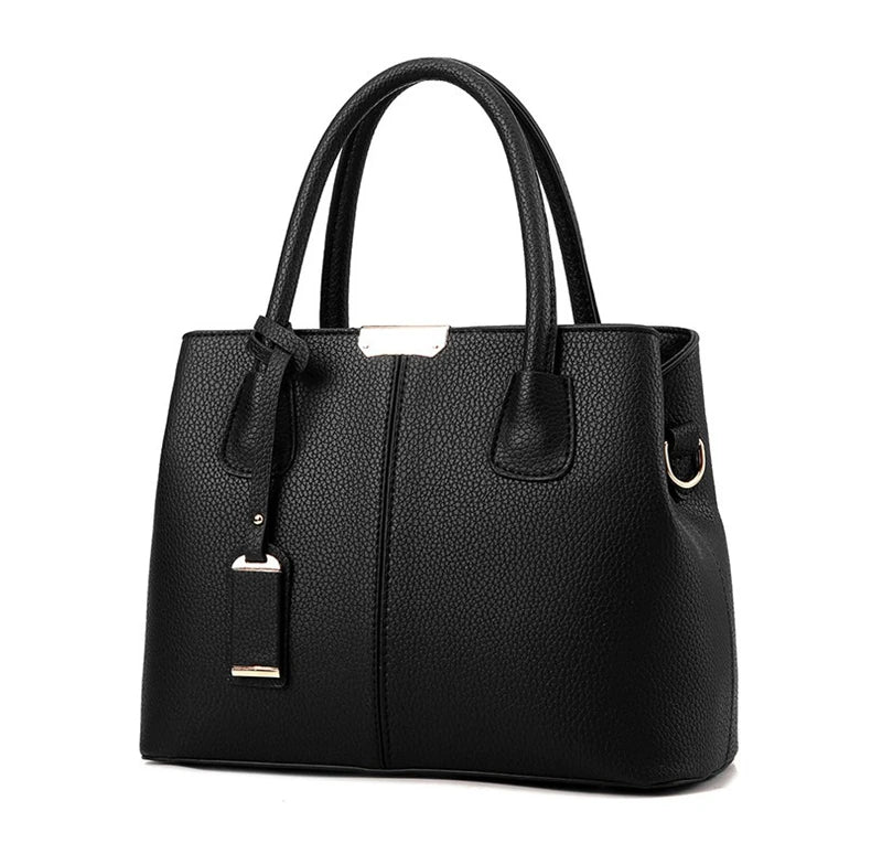 Bags : Schoudertas Emily Zwart van Echt Italiaans Leer voor Dames - Media, Elegant in van Pantinoshop