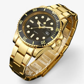 watches : Horloge Groen Zilver - Luxe Sporthorloge van Roestvrij Staal in van Pantino