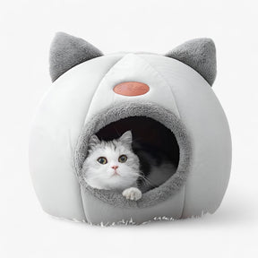 pets : Warm Winter Dierenmand - Zwart in van Pantino