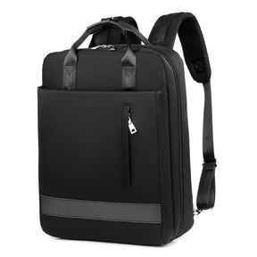 bags : Diefstal Rugzak - Beige in Zwart van Pantino