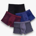 Bukser Herre Sort - Klassisk Boxer Shorts - Herreboxer Stil til Enkelt Tiltrækning (4+4 Gratis)