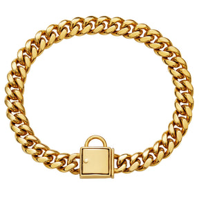 pets : BlingBling - Metalen Honden Ketting - Zilver met Diamand in van Pantino