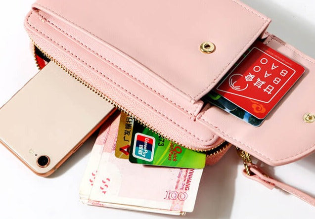 bags : Kruis Lichaam Tas Pu Leer - Rood in van Pantino