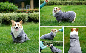 pets : HugDry - Honden Handdoek - Groen in van Pantino
