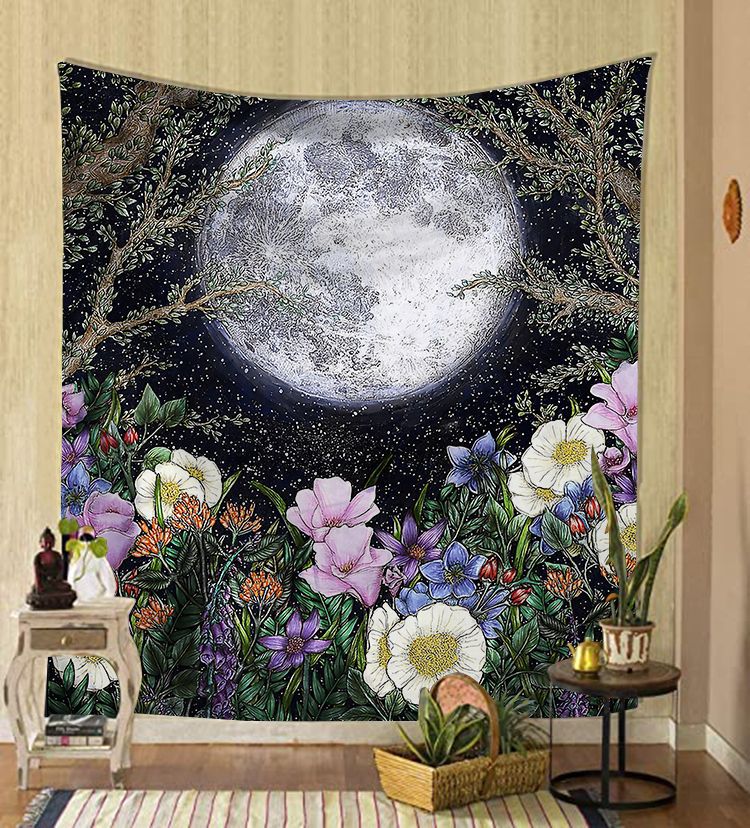 home & garden : Fantasie Wandtapijt 95x73 cm in 95x73 cm HTH02 van Pantino