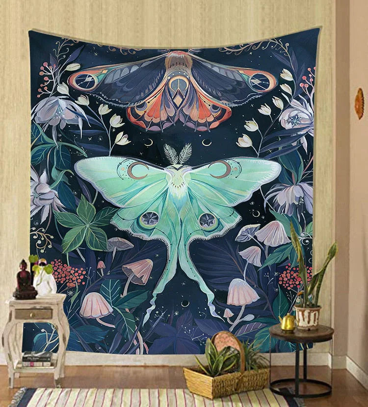 home & garden : Fantasie Wandtapijt 95x73 cm in 95x73 cm HTH01 van Pantino