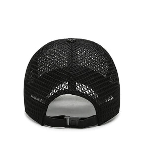Hat : Pet Zwart - Breeze Cap - De Ultieme Ademende voor de Zomer in van Pantino