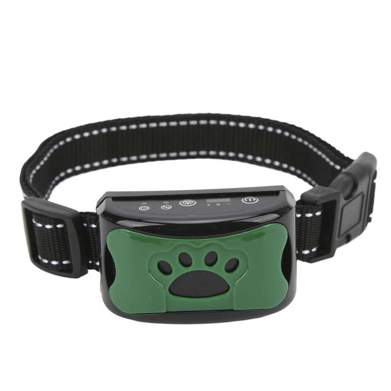 pets : GentleDog Anti-Blaffende Hondenhalsband Blauw - Verstelbaar & Comfortabel voor Kleine tot Grote Honden in Groen van Pantino