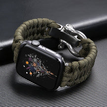 Smartwatch Band : Romo Essentieel voor de Apple Watch - Groen in Groen van Pantino