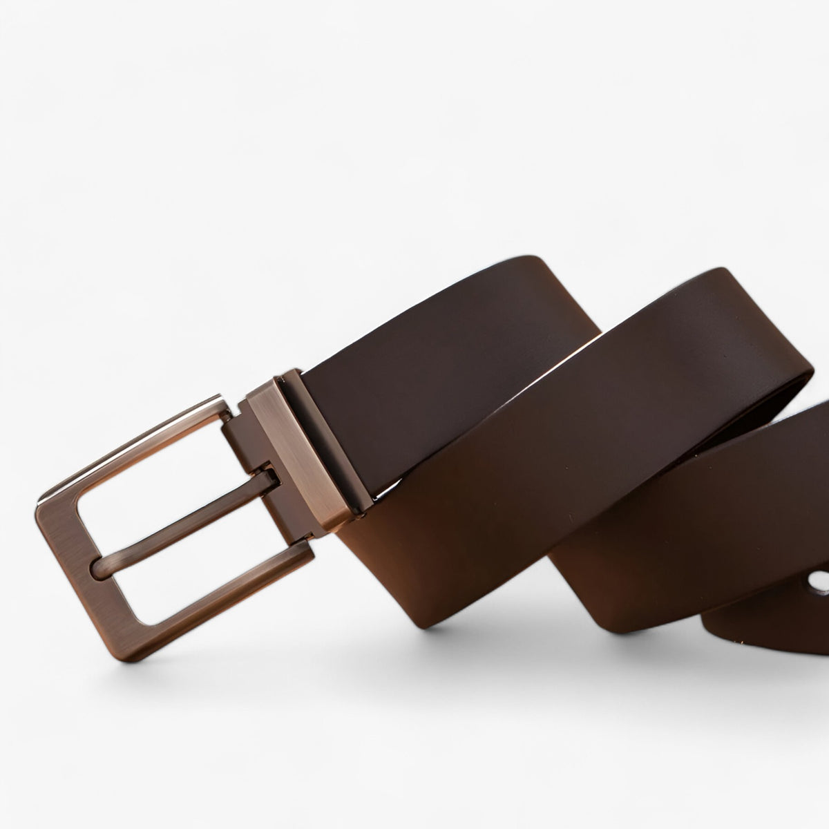 Men's Belt : Riem Heren Zwart - Stijlvolle Leren Forenzenriem Leer in van Pantino