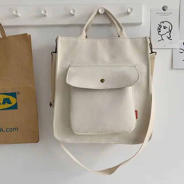 bags : Schoudertas Dames Zwart - CorduroyBag in van Pantino