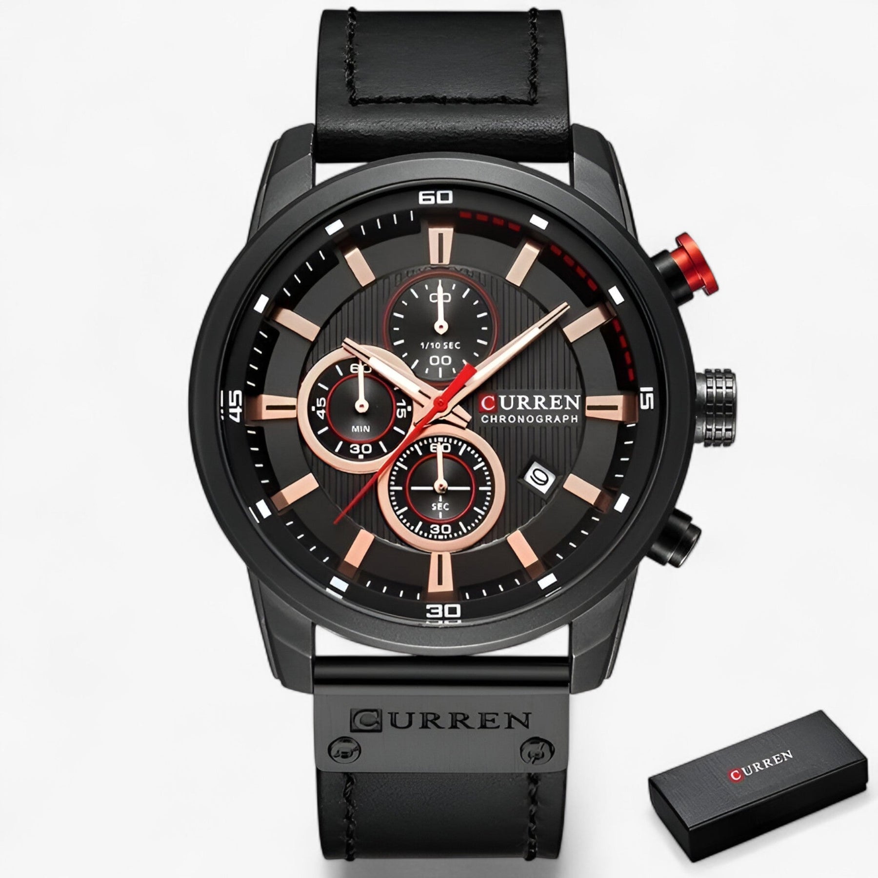 Watches : CURREN chronograaf polshorloge voor heren in van Pantino