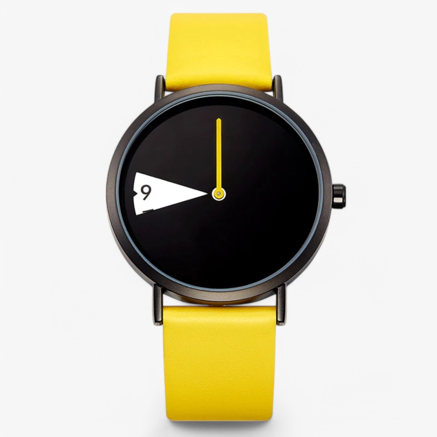 watches : Dameshorloge Alana Wit & Zwart - Roterende Wijzerplaat - Elegant Design - Modern & Stijlvol in van Pantino