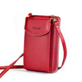 Kruis Lichaam Tas Pu Leer - Rood