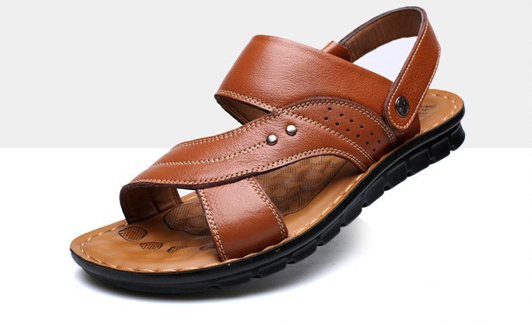 Sandals : Sandalen Zwart - Lederen in van Pantino