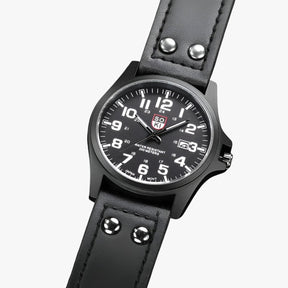 Women's Watch : Eleganza Dagelijks - Dameshorloge met Datumaanduiding en Sportieve Stijl - Zwart Wit in van Pantino