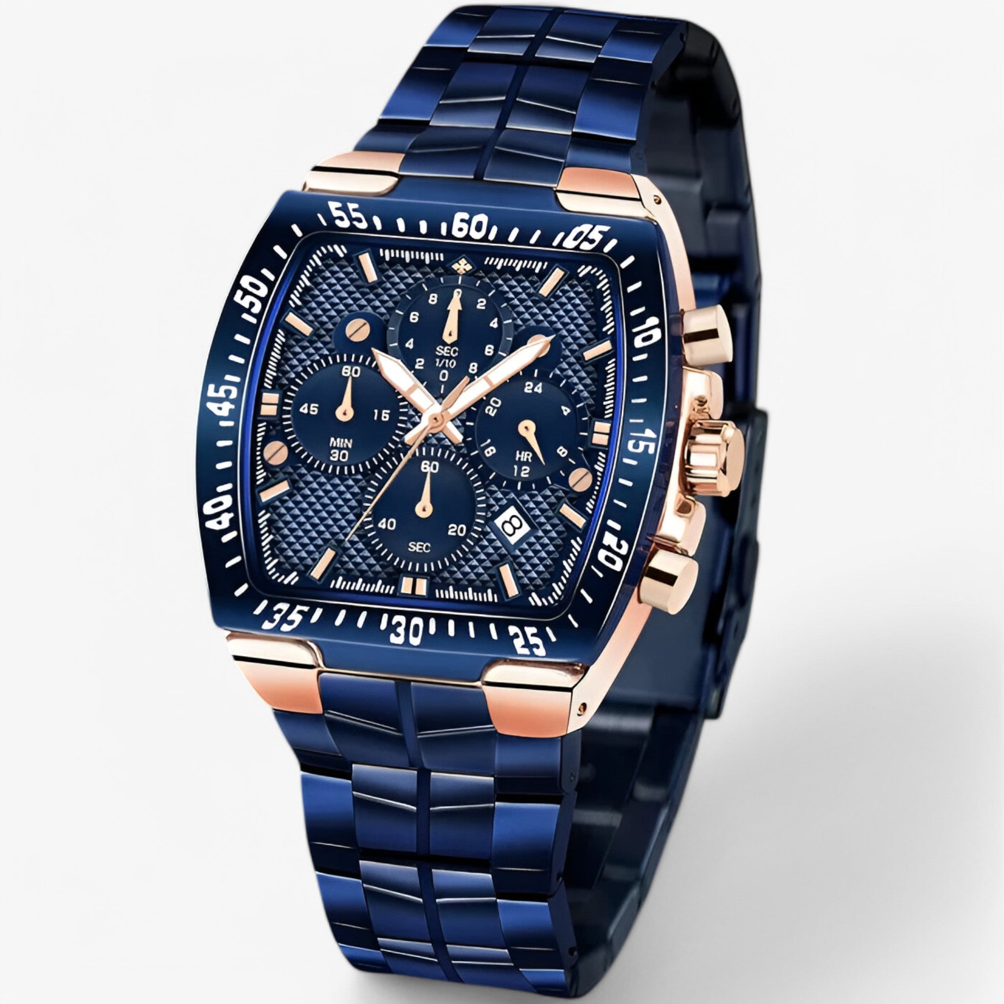 watches : Horloge Goud Goud - Luxe Militair in van Pantino