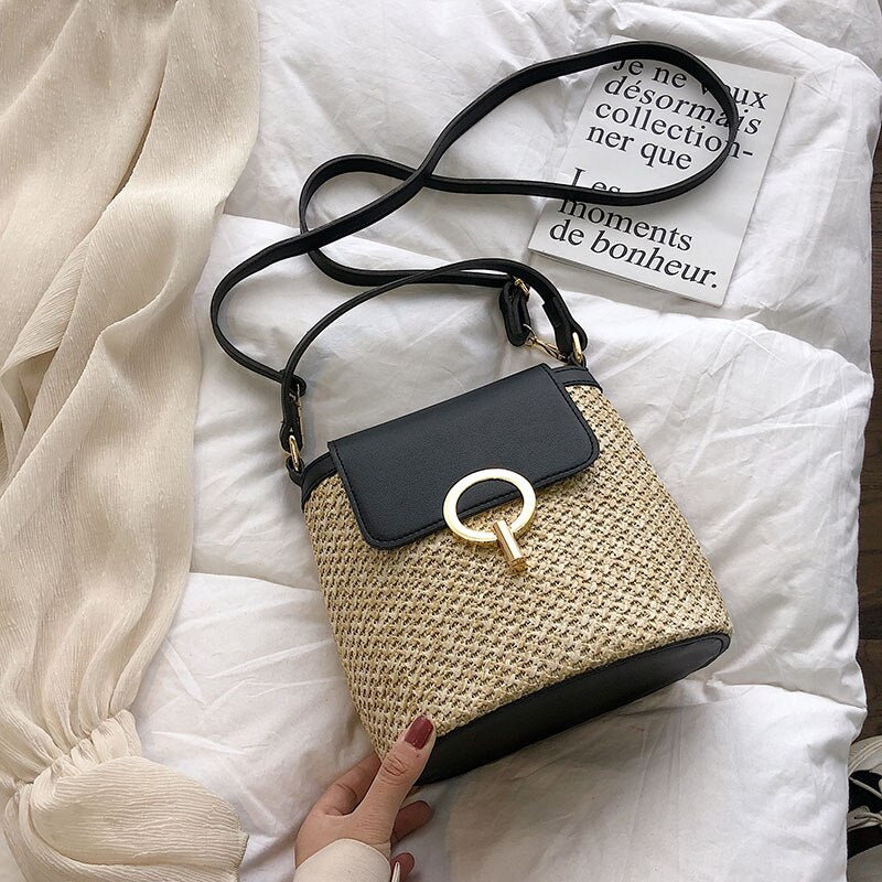 bags : Dames Handtas Polyester - Bruin in Zwart 20cm x21cm x12cm van Pantino