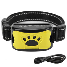 pets : GentleDog Anti-Blaffende Hondenhalsband Blauw - Verstelbaar & Comfortabel voor Kleine tot Grote Honden in Geel van Pantino