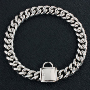 pets : BlingBling - Metalen Honden Ketting - Zilver met Diamand in van Pantino